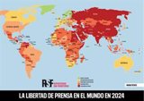 España pasa del puesto 36 al 30 en el ránking mundial de libertad de prensa de RSF pero aumenta la presión política
