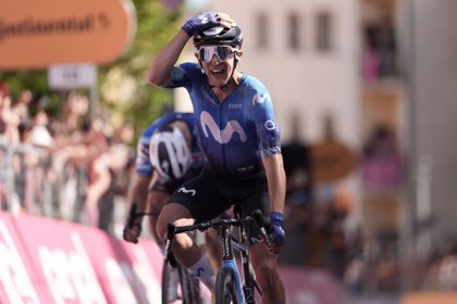 El español Pelayo Sánchez (Movistar) gana la sexta etapa y Pogacar mantiene el liderato en el Giro