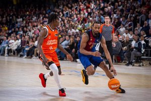 (Crónica) El Barça gana el pulso contra el Valencia Basket y el Madrid sufre ante el Lleida