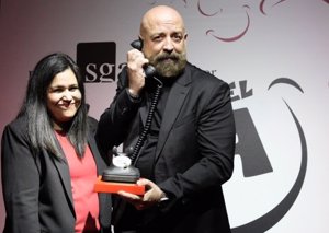 Goyo Jiménez recibe el I Premio SGAE de Humor Miguel Gila por su trayectoria en la comedia