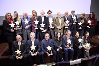 Madrid recibe el premio Ciudad de Cine en los Premios Estrella a la Excelencia Empresarial