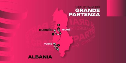 El Giro de Italia 2025 saldrá desde Albania