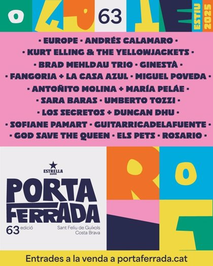 Cancelan el concierto de Europe en Sant Feliu de Guíxols (Girona) de este sábado por el temporal
