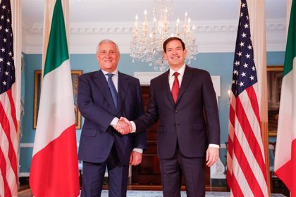 Tajani agradece la participación de EEUU en la cumbre de Roma que ha logrado 10.000 millones de euros para Ucrania