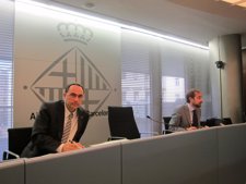 Jaume Ciurana Y Gerard Ardanuy En La Comisión De Cultura