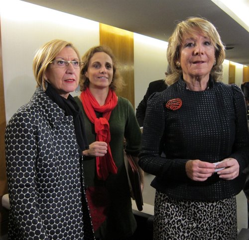 Rosa Díez y Esperanza Aguirre