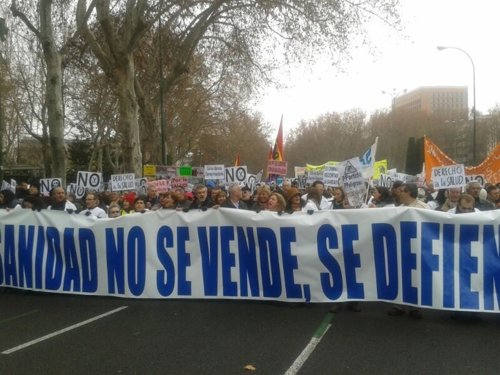 Cabecera de la manifestación