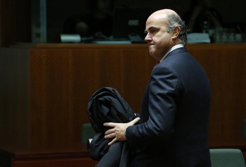 Luis de Guindos en el Eurogrupo