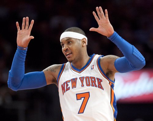 Carmelo Anthony New York Knicks