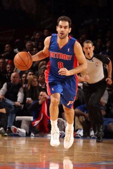 José Manuel Calderón Detroit Pistons