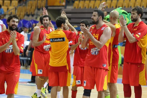 Germán Gabriel, Sergio Llull, España de baloncesto