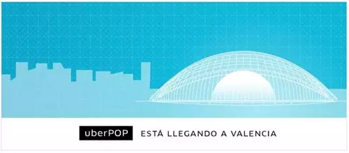 Uber aterriza en Valencia 