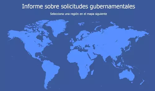 Peticiones Gubernamentales a Facebook