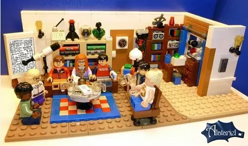 Set temático de The Big Bang Theory de Lego