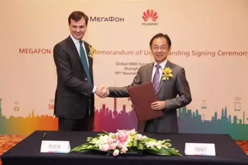 Huawei y MegaFon para desplegar redes 5G