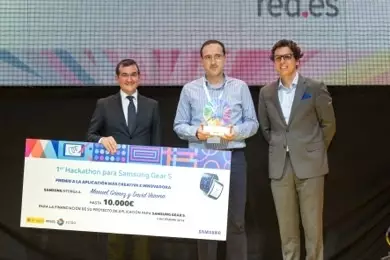 Francisco Hortigüela, Manuel Gómez y César Miralles