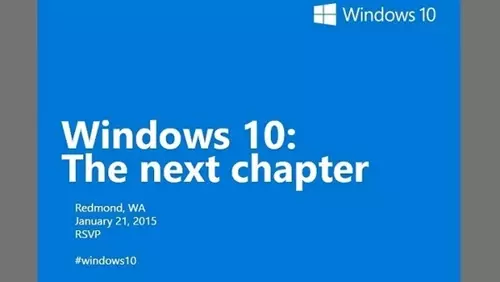 Invitación evento Windows 10