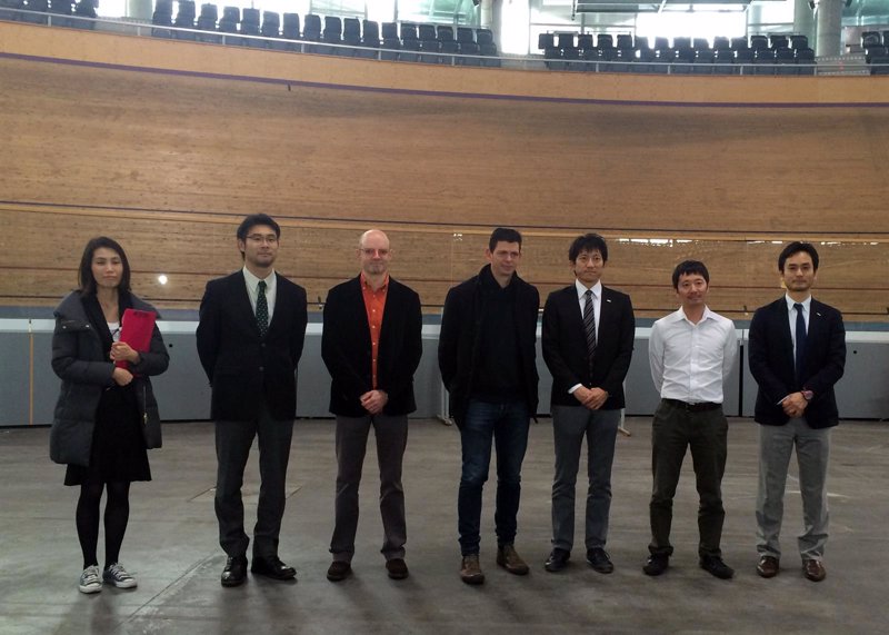 Una delegación del Consejo Superior de Deportes de Japón visita el Palma Arena