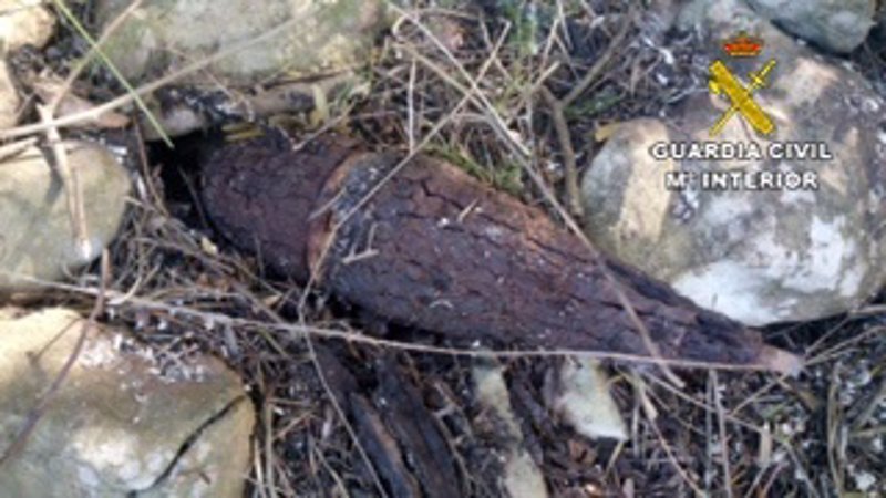 Desactivan una granada de mortero de la Guerra Civil en Sant Llorenç des Cardassar