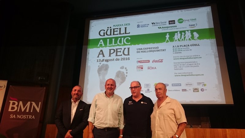 Sociedad Cívica Balear critica la actitud del Consell con la suspensión de la marcha 'Des Güell a Lluc a Peu'