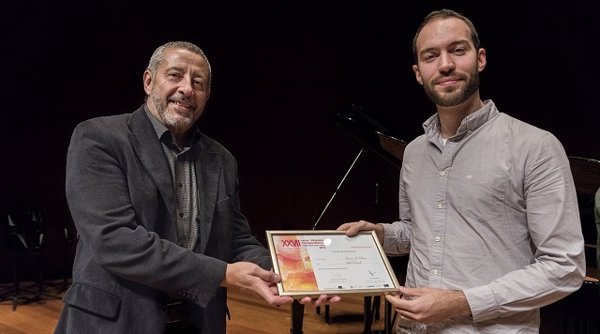 Abel Paúl, ganador del Premio Jóvenes Compositores Fundación SGAE-CNDM 2016