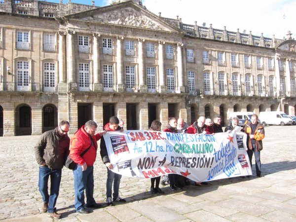 Una protesta en O Carballiño (Ourense) pedirá hoy la absolución del joven detenido en Marchas de la Dignidad de 2014