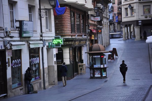 Más de 20 provincias estarán hoy en alerta amarilla por mínimas que pueden llegar hasta los -7 grados