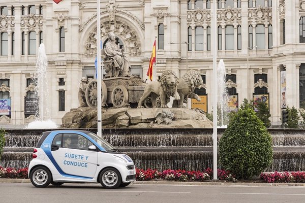 Madrid, la ciudad donde más usuarios gana car2go en 2016