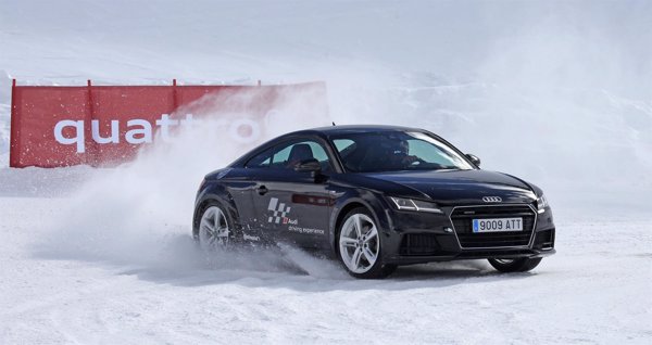 Audi inicia una nueva temporada de sus cursos de conducción en Sierra Nevada y Baqueira Beret