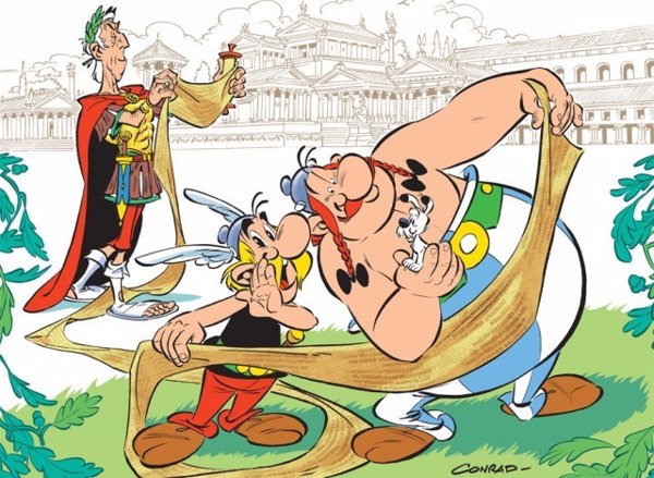 El nuevo cómic de Astérix saldrá a la venta el 19 de octubre, será fuera de la Galia y tendrá a Obelix como protagonista