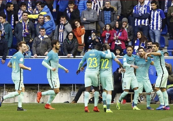 Crónica del Deportivo Alavés - FC Barcelona, 0-6