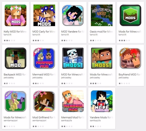 Encuentran más de 80 falsos 'mods' de Minecraft en Google Play que contenían 'malware'