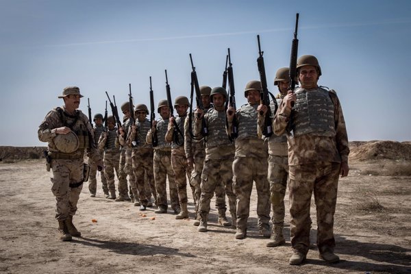 El Ejército instruye en Besmayah a 4.600 policías iraquíes para 