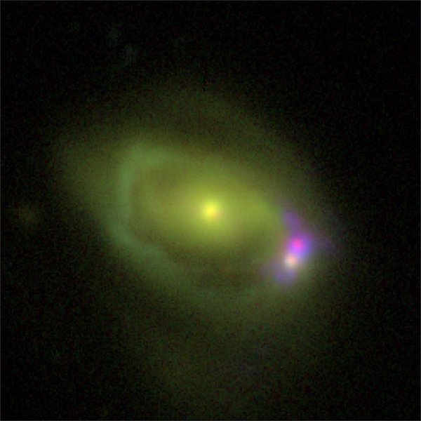 La misión NuSTAR examina una misteriosa fusión galáctica