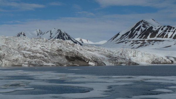 Los glaciares del ártico han retrocedido en 100 años entre un 12% y un 16%