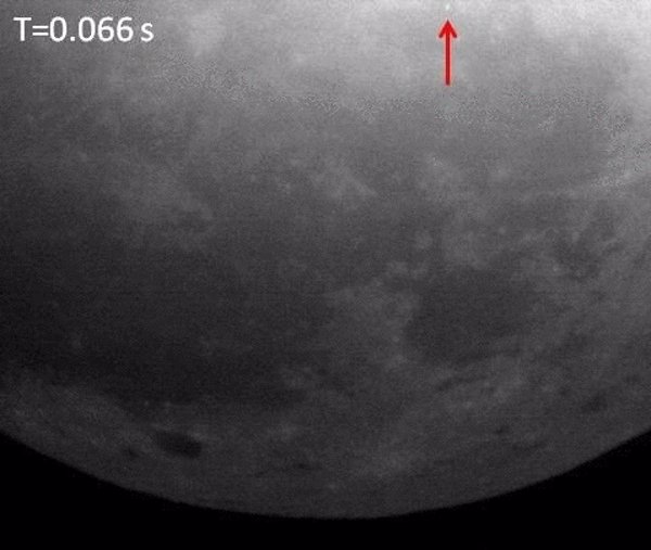 El proyecto griego NELIOTA de la ESA detecta cuatro destellos de impactos lunares en once horas de observación