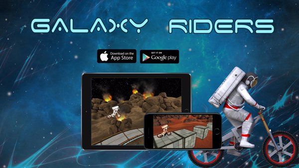 El estudio español TactilArts lanza 'Galaxy Riders', su segundo juego para iOS y Android