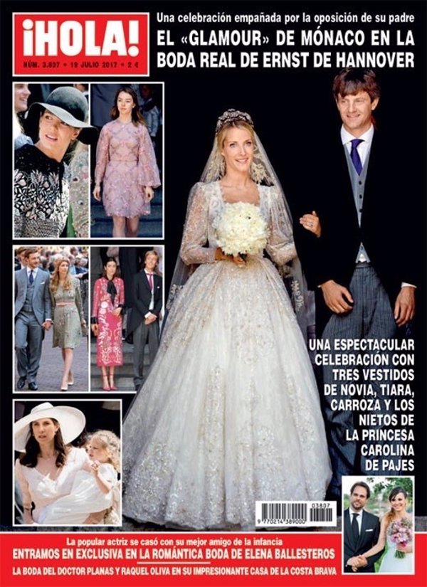 El 'glamour' de Mónaco en la boda real de Ernst de Hannover
