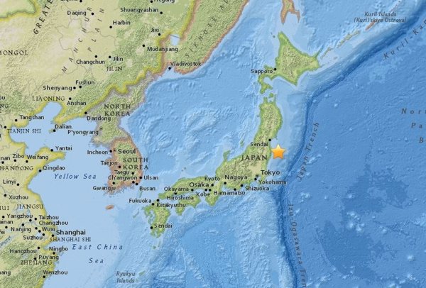 Un terremoto de magnitud 5,8 en la escala de Richter sacude la costa este de Japón