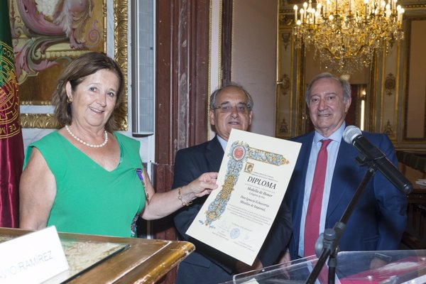 La Cámara de Comercio de Madrid concede la Medalla de Honor a Ignacio Echeverría