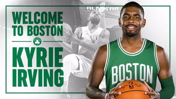Cleveland Cavaliers y Boston Celtics intercambian a sus bases Kyrie Irving e Isaiah Thomas