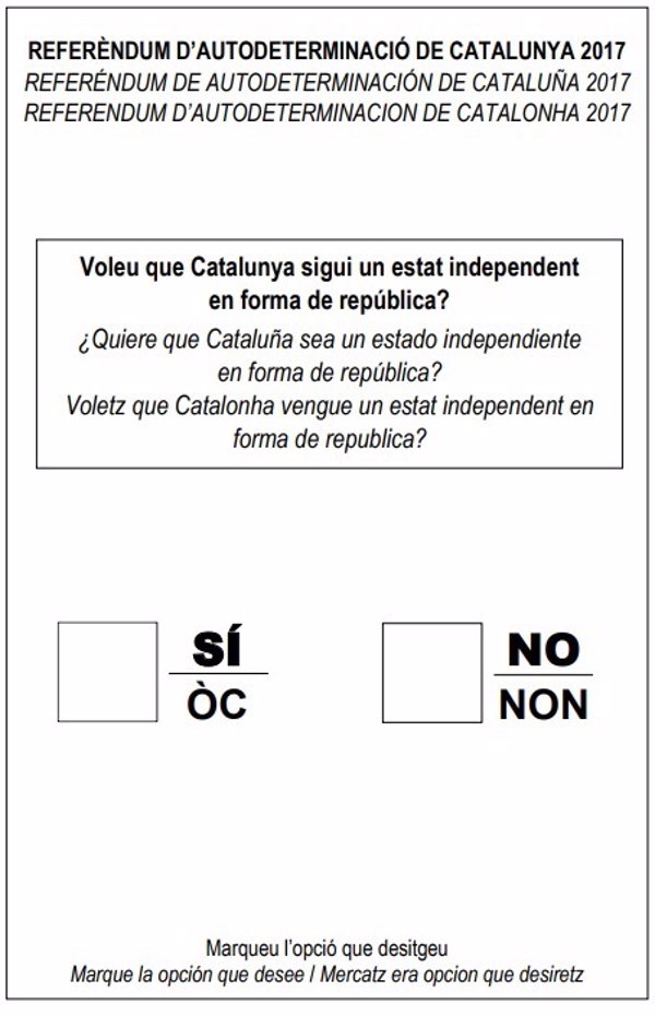 Los catalanes en el exterior reciben las instrucciones para votar y tendrán que imprimirse la papeleta