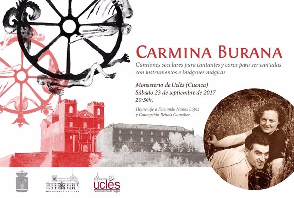 Uclés (Cuenca) acoge el 23 de septiembre la versión de Fernando Núñez de Carmina Burana, la cantata de Carl Orff