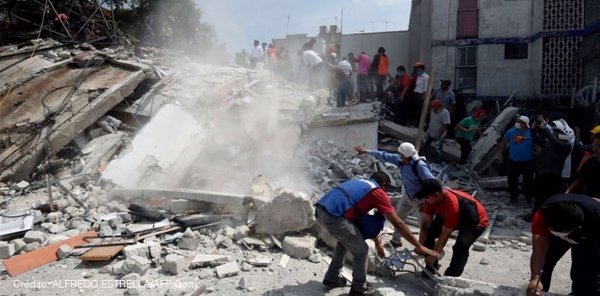 Cáritas se moviliza para socorrer a las víctimas del terremoto en México