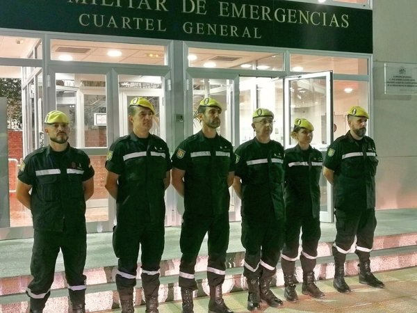 España ofrece a México un ingeniero en estructuras y la UME envía 17 efectivos con dos perros para rescate de personas