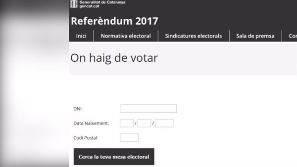 Ordenan deshabilitar la web que indica dónde puede votar cada ciudadano