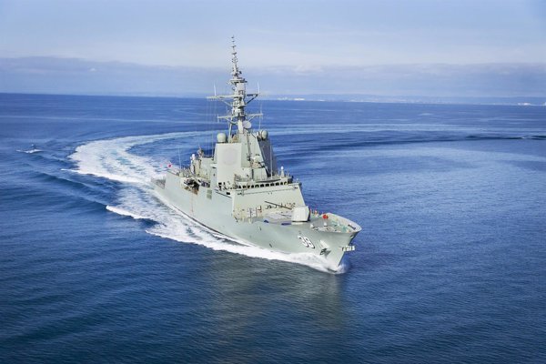 Australia recibe el destructor Hobart, primer buque español construido por Navantia en el extranjero