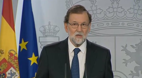 Rajoy sitúa como únicos responsables a los que han violado la ley: 