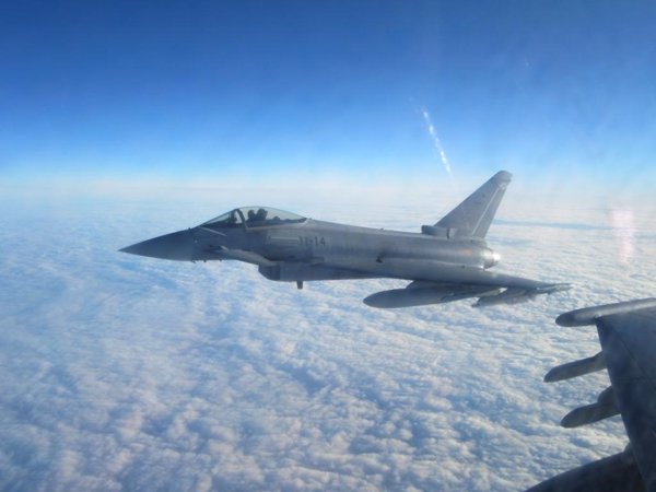 El siniestro del F-18 se produce solo cinco días después del de un Eurofighter que regresaba del desfile del 12-O