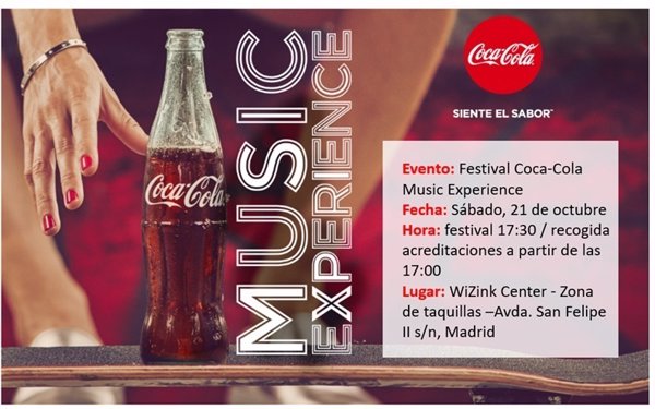 El Coca-Cola Music Experience agota todas las entradas para el festival de este sábado en el WiZink Center de Madrid